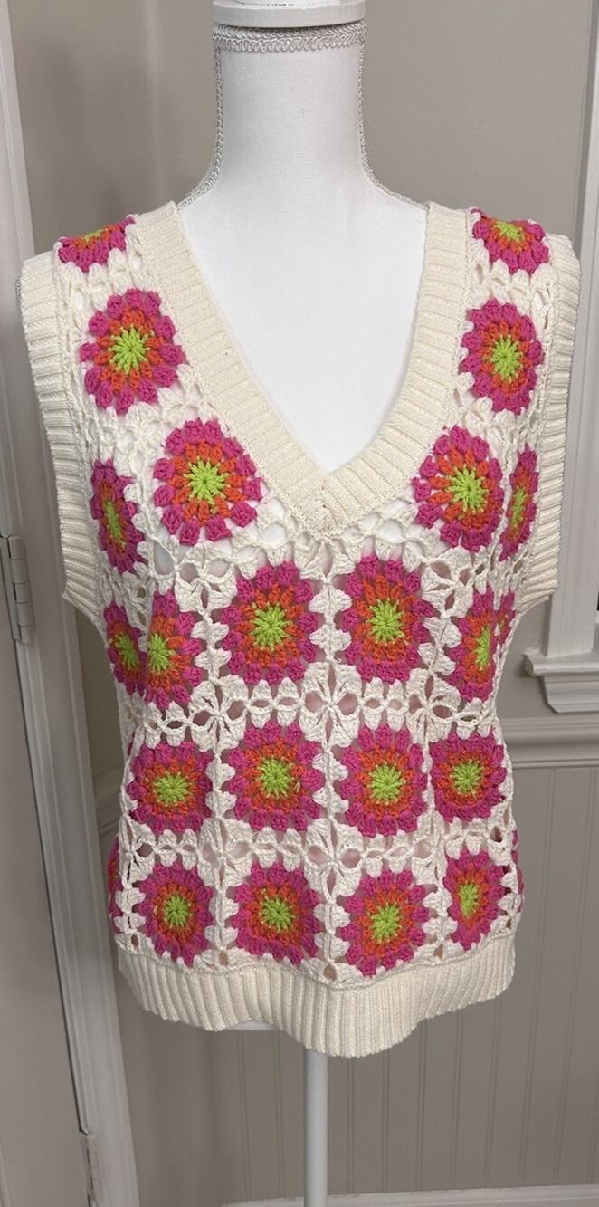 Jodifil Granny Square Sweater